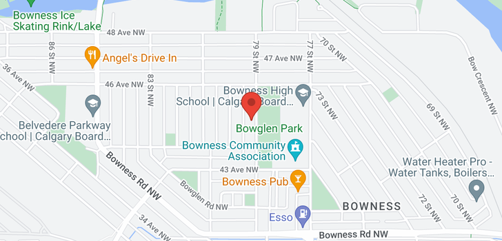 map of 4629 79 ST NW